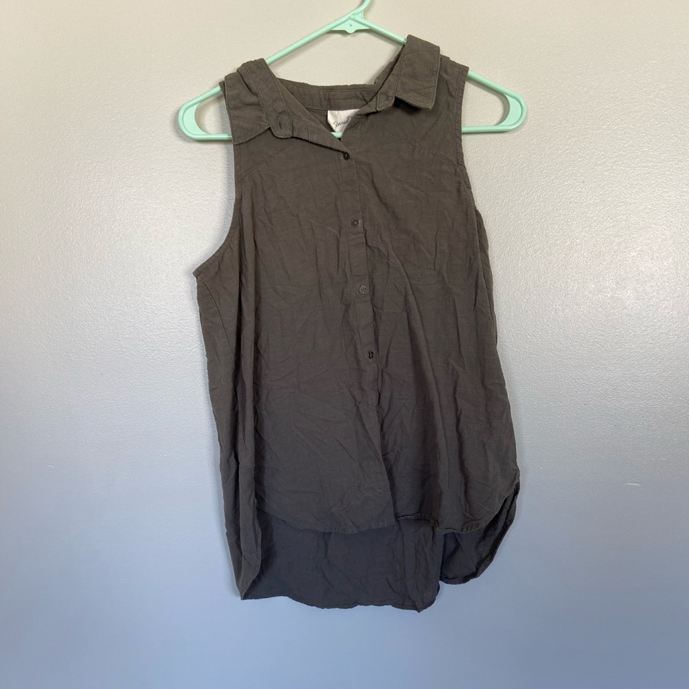 Universal Thread Short Sleeve Button Down L
